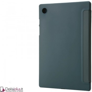 Smart soft dirbtinės odos dėklas - žalias (Lenovo tab m10 plus 10.6 (3rd gen) (TB128XU-ZAAJ0145PL-ZAAN0113SE)
